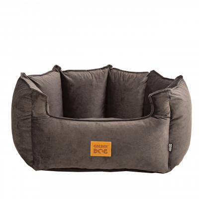 Pelech Golden Dog - Crown LUX S 50 x 42 x 29cm - Sivý